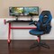 Flash Furniture Red Gaming Desk and Chair Set with Cup Holder BLN-X10RSG1030-BL-GG - alternate 1